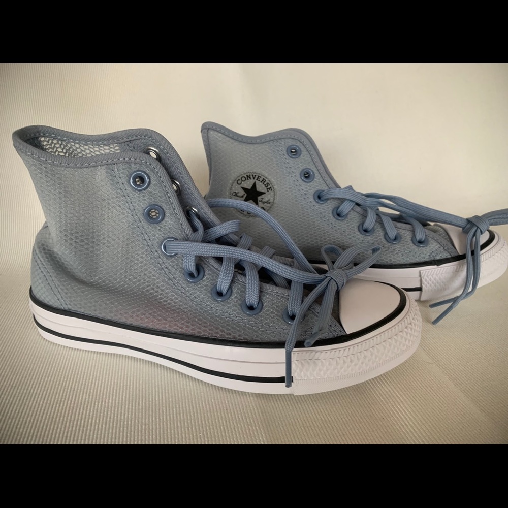 Converse Chuck Taylor High Top Sneakers Unisex.Mesh material.Size Woman 5 Men 3 - Picture 5 of 11